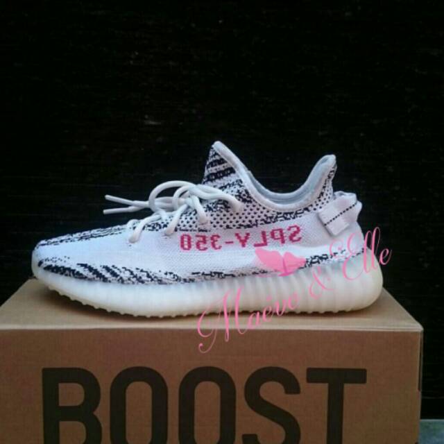 ORIGINAL BNIB ADIDAS YEEZY BOOST 350 V2 SPLY ZEBRA