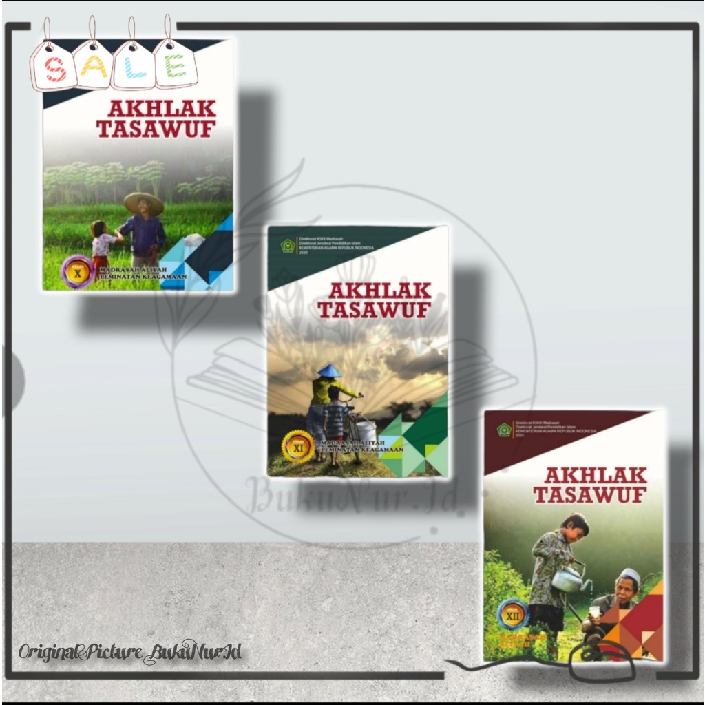 Jual Buku Akhlak Tasawuf Peminatan Keagamaan Madrasah Aliyah KMA Kelas ...