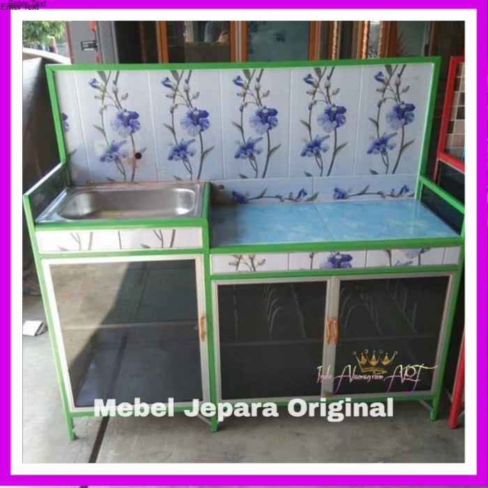 Wastafel - Rak Dapur / Rak Cuci Piring Dapur Sehat Bahan Aluminium