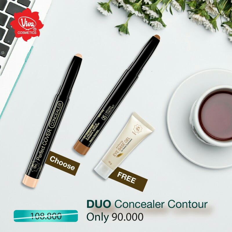 Paket Make Up Concealer Contouring Viva Makeup Make Up Sponge