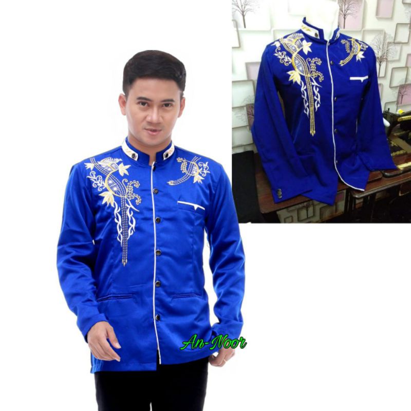 Jas Koko Bordir Baju Koko Model Jas Koko Jas Bordir