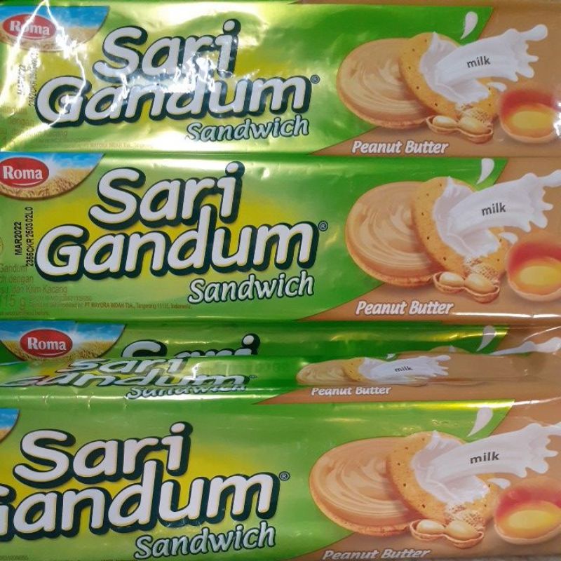 

SARI GANDUM rasa peanut butter/1pcs