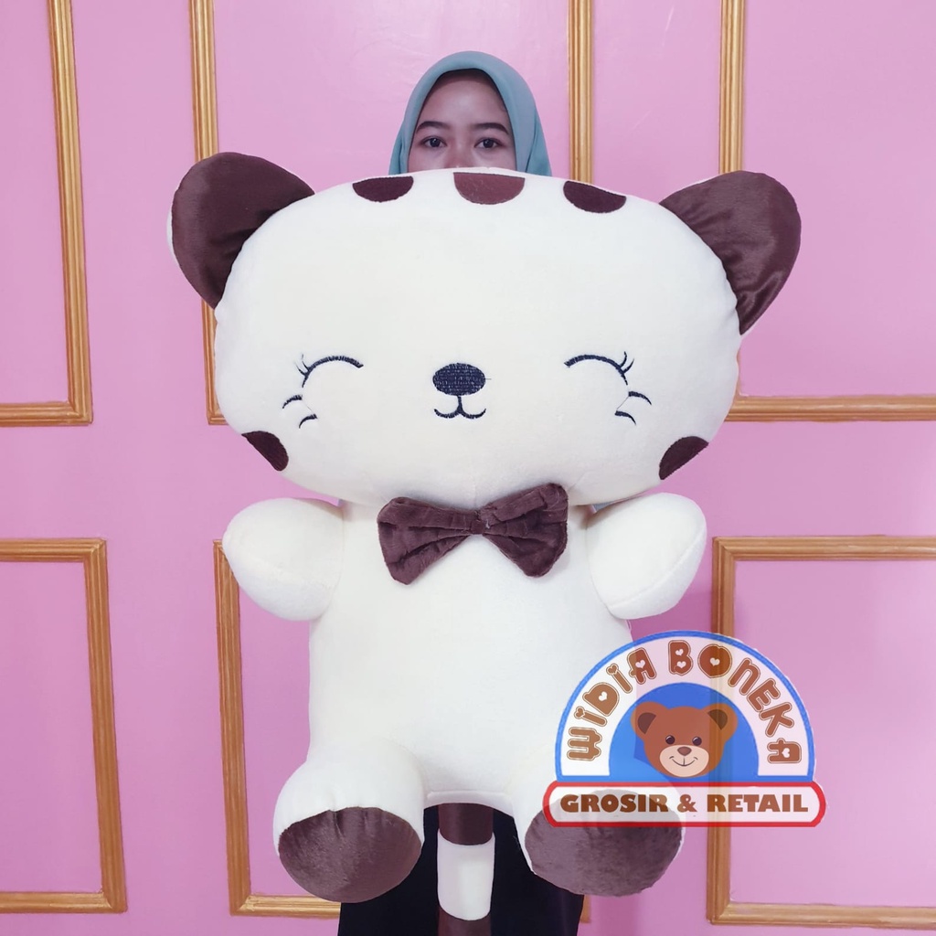 Boneka Kucing Kawai Jumbo Besar Murah Halus Lembut Lucu / Kucing Cantik