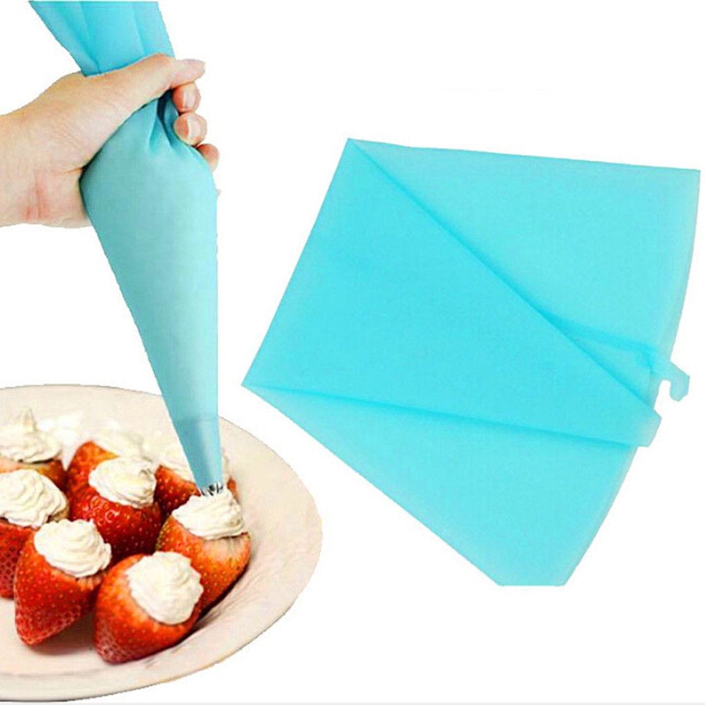 Piping Bag Kantong Pipa Icing Bahan Silikon Dapat Dipakai Ulang