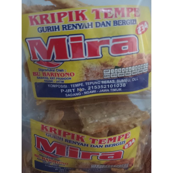 

KRIPIK TEMPE MIRA