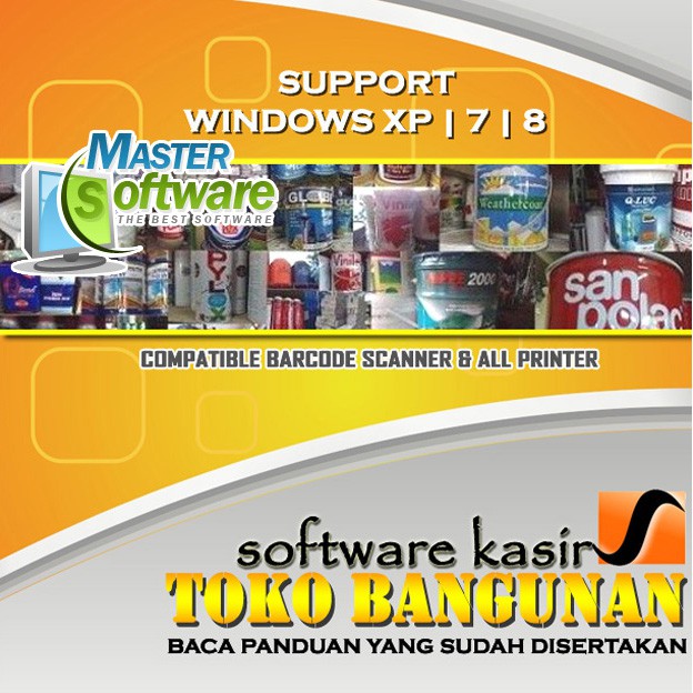 SOFTWARE PROGRAM KASIR TOKO BANGUNAN BEST SELLER