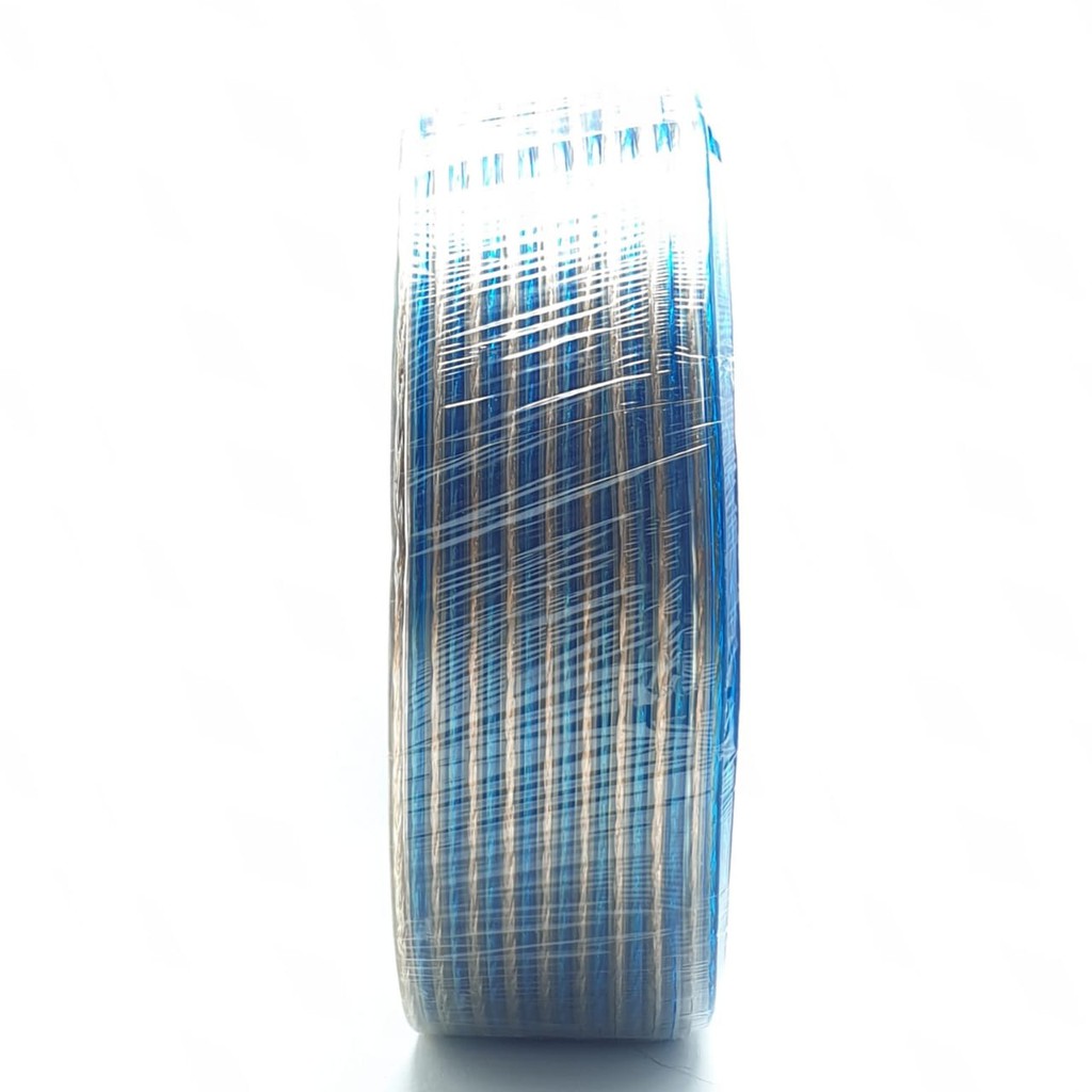 75 Yards (67 METER)  MXCOM Tipe 2X50 Kabel Audio Transparan Speaker Monster Warna Biru