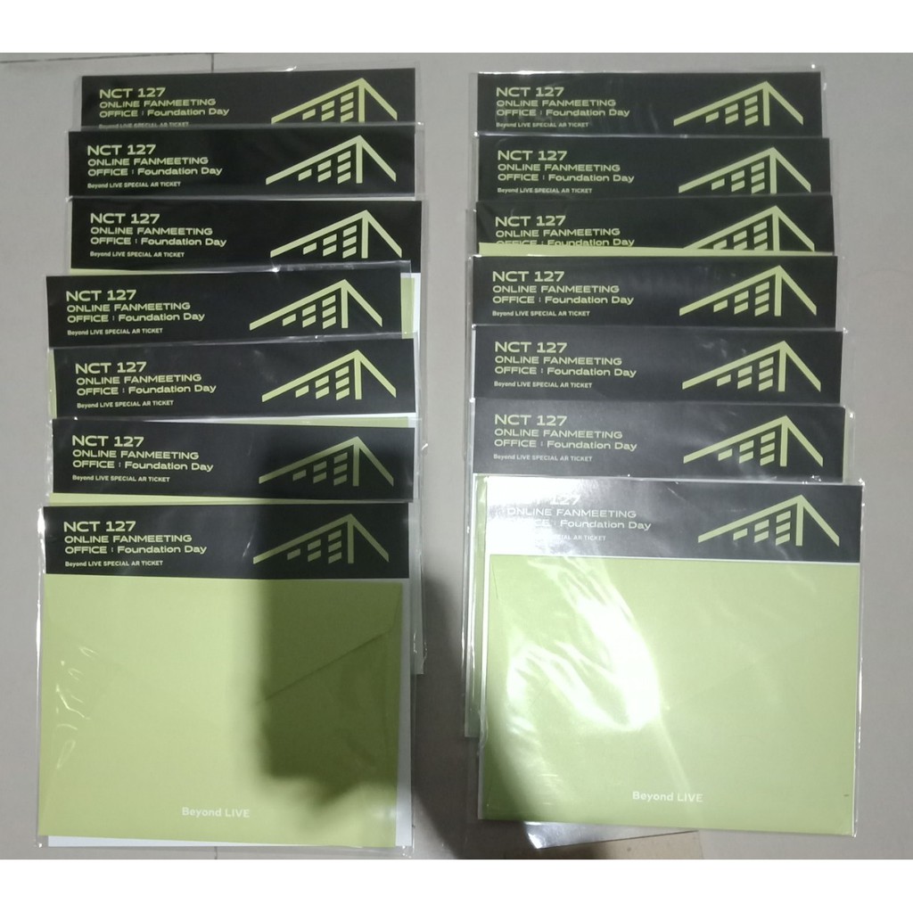 [READY STOCK] AR FANMEETING NCT 127 BEYOND LIVE TAEYONG, JAEHYUN, DOYOUNG