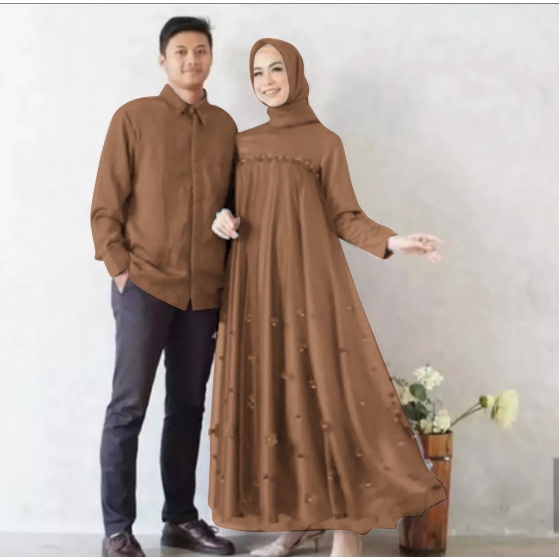 CP Haraga | Haraga Couple Haraga l Baju Pasangan Gamis Couple Mix Tutu Tile Outfit Muslim Termurah Z