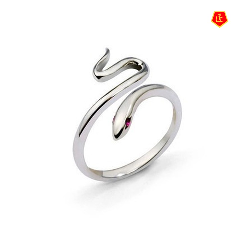 [Ready Stock]Women's Korean Fashion Creative Silver Ring