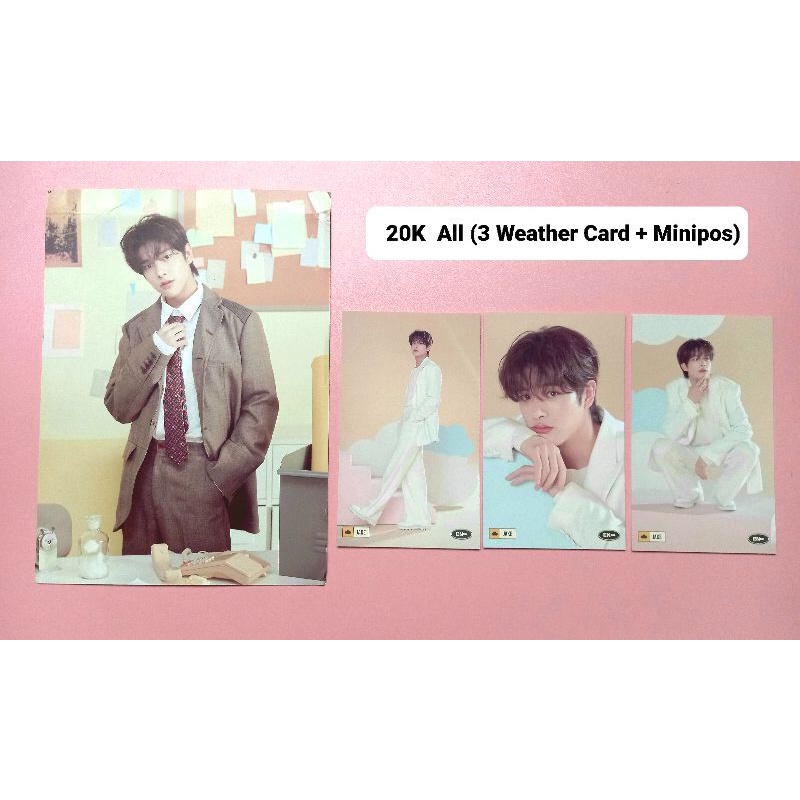 

[READY] weather card + minpos jake sg22