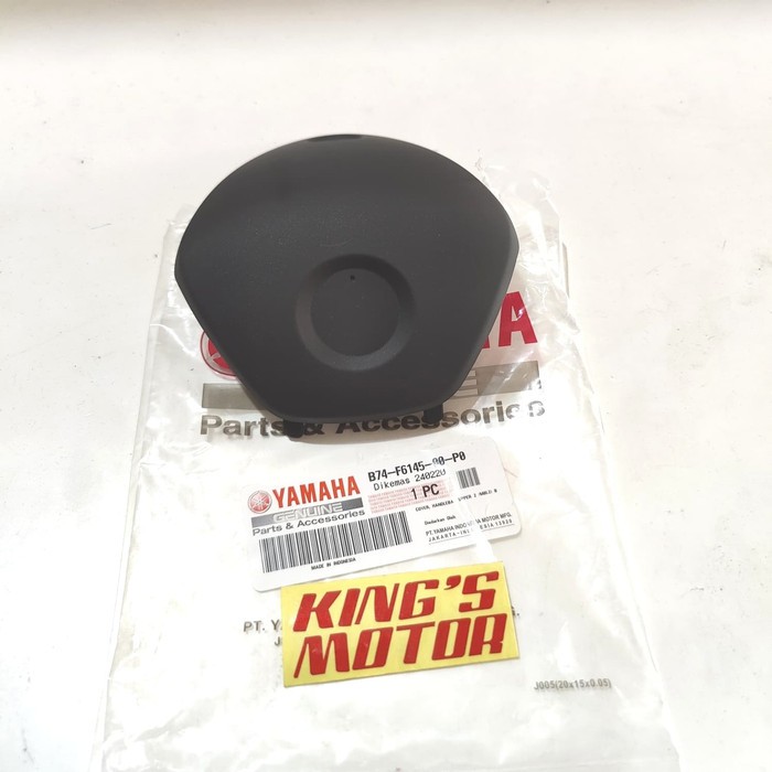 COVER STANG XMAX, X-MAX HITAM DOFF (B74 F6145 P0) ASLI YAMAHA