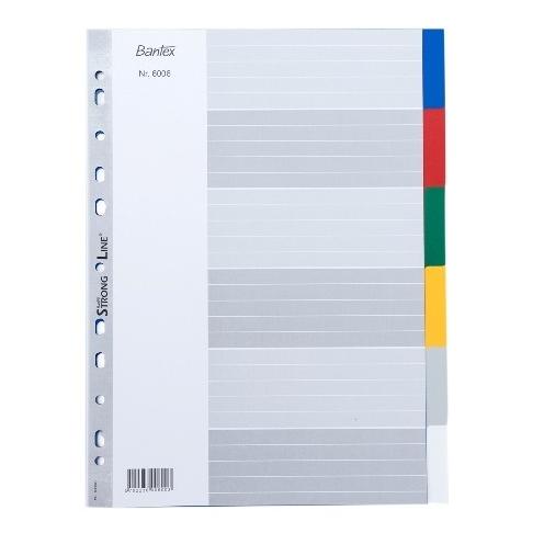 

Bantex PP Colour Divider A4 (6 pages) #6006 00