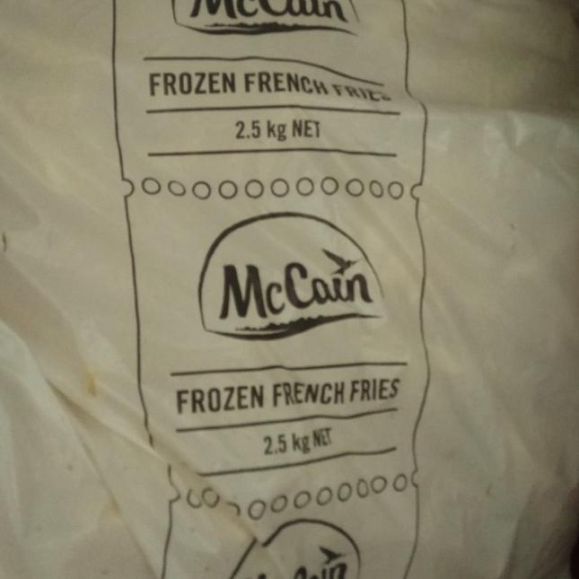 

✵ Kentang mc cain 2.5 kg straight cut 12mm ☎