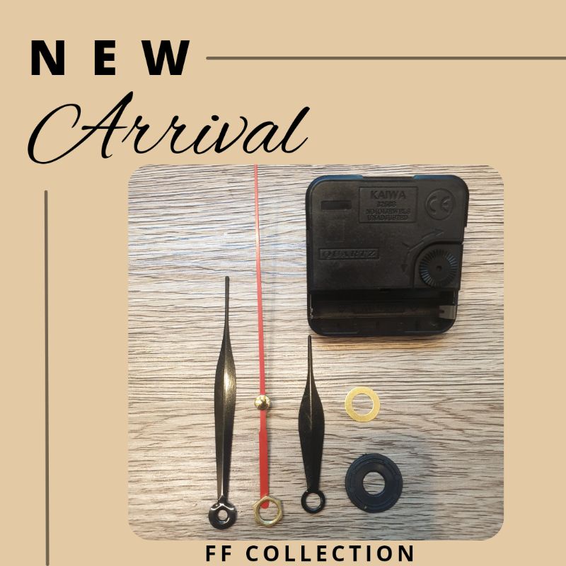 Mesin jam dinding irit baterai termasuk jarum jam saudara  mesin jam dinding kaiwa