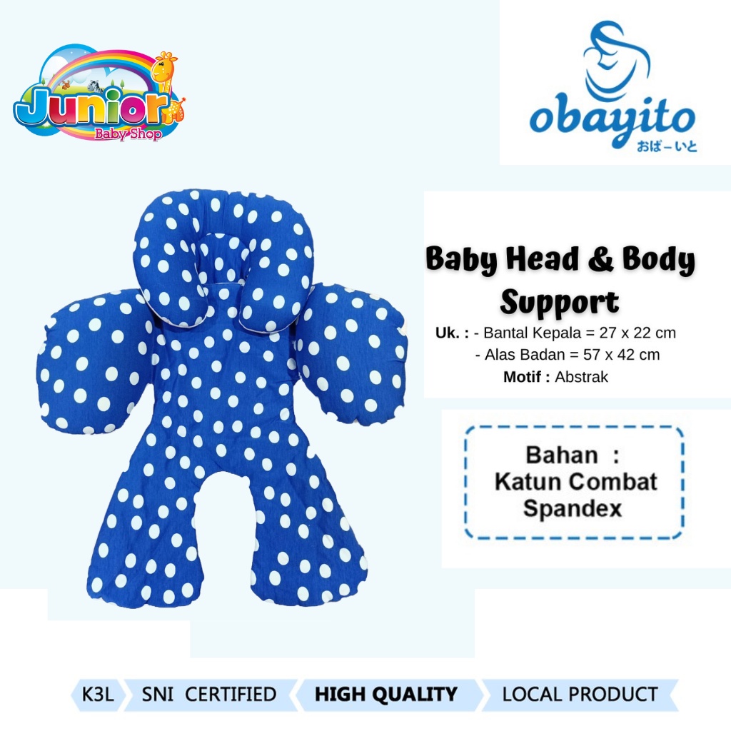 Obayito Alas Stroller Baby Head &amp; Body Support