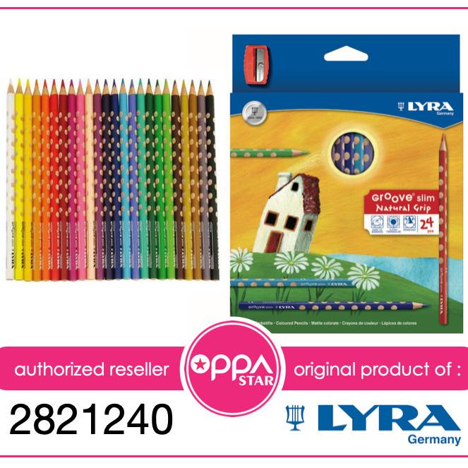 

Pensil Warna Pencil Color Lyra Groove Slim Set 24 2821240 Dijamin Puas
