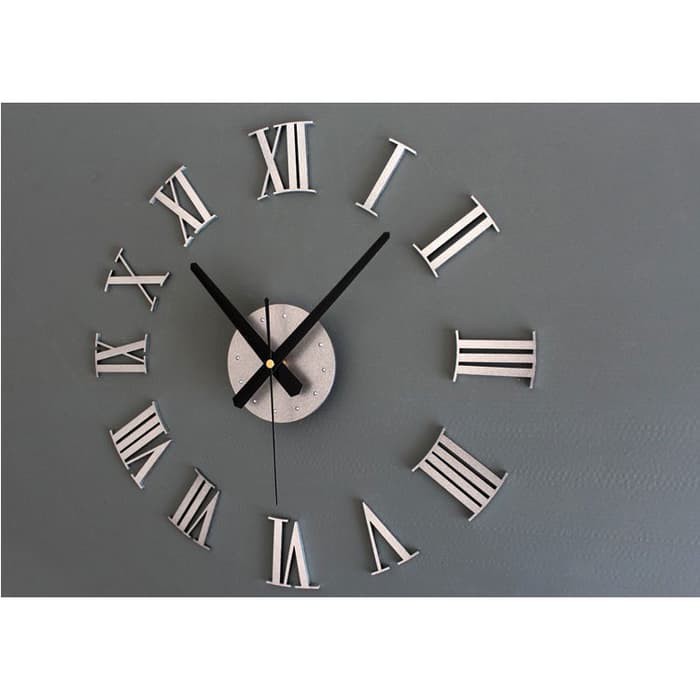 Jam Dinding / Giant Wall Clock 30-60cm Diameter - Perak