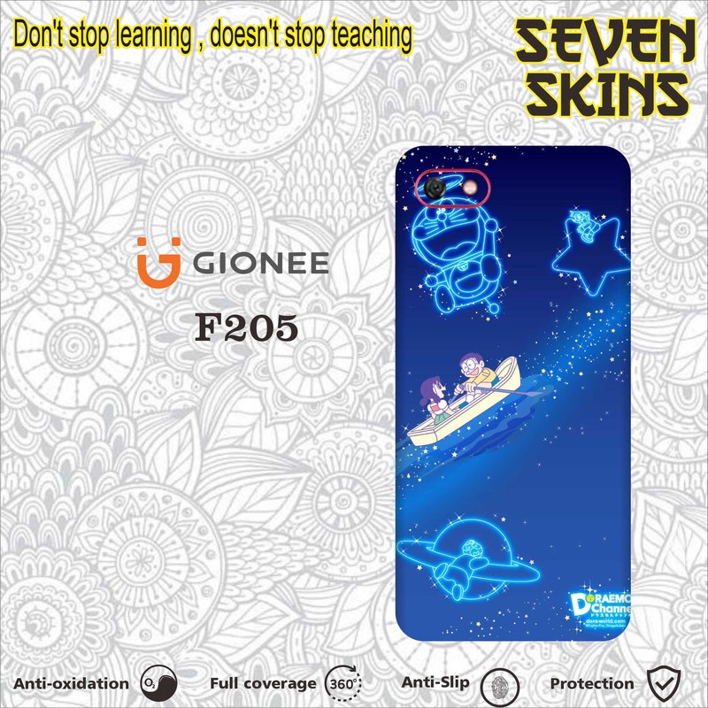 SKIN HANDPHONE DAPAT 2 PCS  GIONEE F205  DORAEMON1