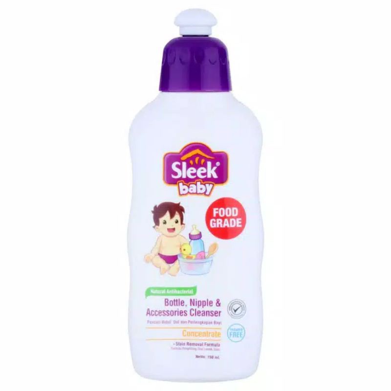 Sleek Bottle Nipple &amp; Baby Accessories Cleanser Botol 150ml