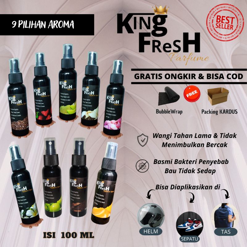 PARFUM PENGHARUM SEPATU ANTI BAKTERI DAN BAU 100ML Murah