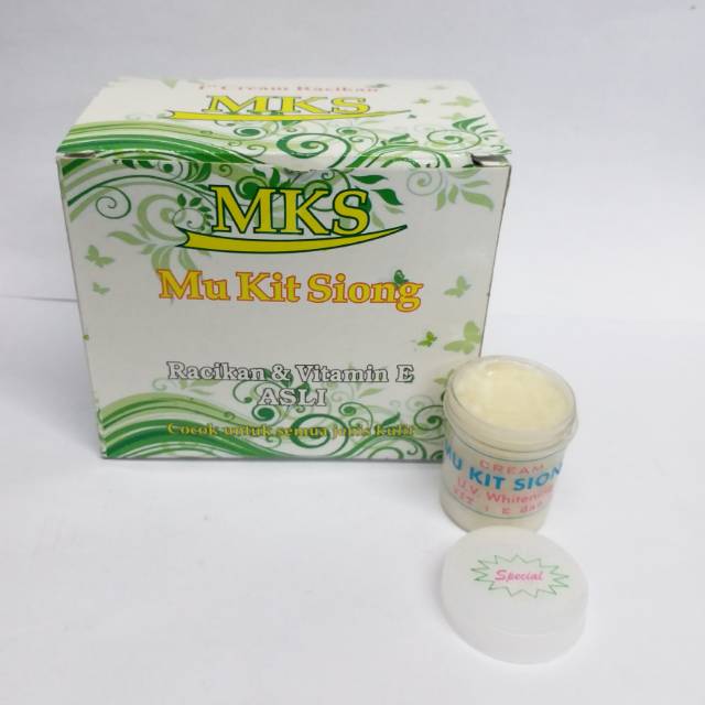 CREAM MKS ( MU KIT SHONG ) SIANG &amp; MALAM / lusinan