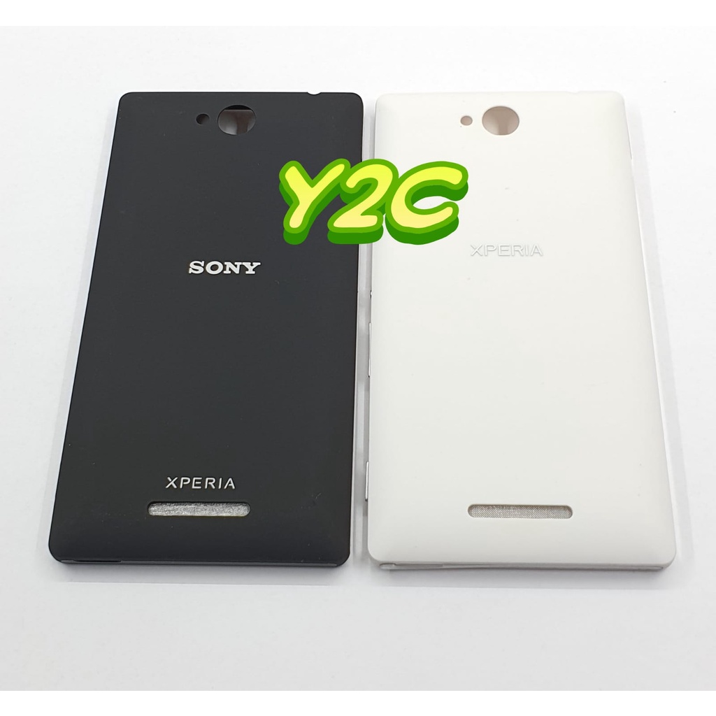 BACKDOOR / BACK COVER / TUTUP BELAKANG / BATERAI SONY XPERIA C