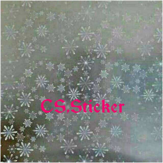 Sticker kaca motif/stiker kaca polos & kaca film/stiker kaca motif bintang kristal
