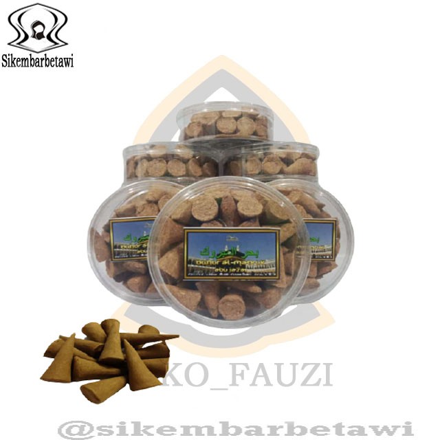 Buhur Kerucut Aroma Gahru Ma'mul Mabruk Pengharum Ruangan Aroma Therapy Buhur Kerucut Buhur Gahru Bu