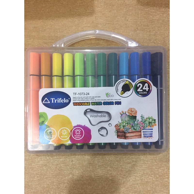 

Spidol 24 warna 1073-24 Trifelo