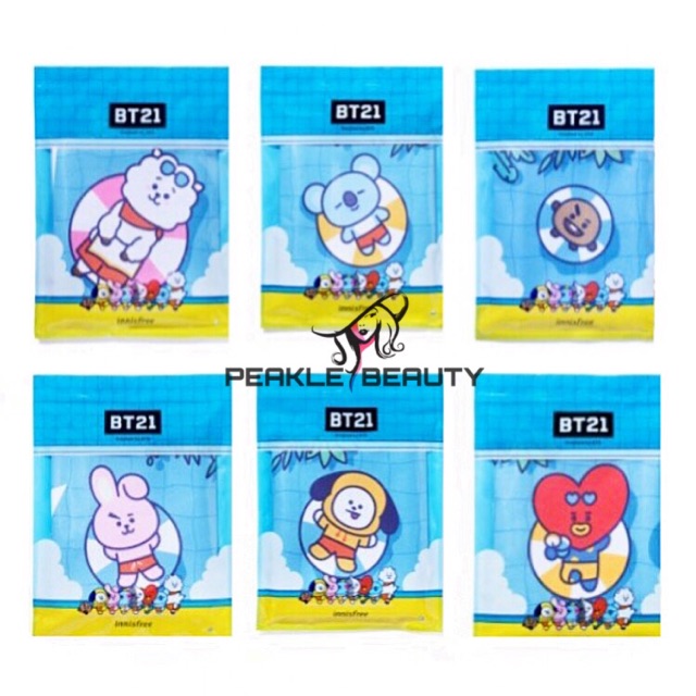 INNISFREE BT21 Beach Towel & Slogan Towel