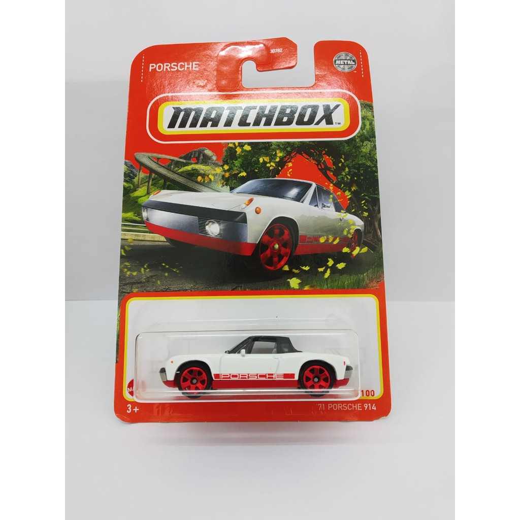 Diecast Matchbox 71 Porsche 914 MBX 74/100 Mobil Mainan Anak Real Car Cowok Laki Koleksi Hobi