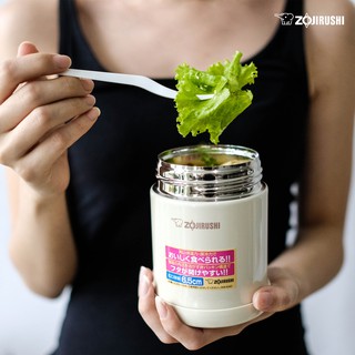 Zojirushi SW-EAE35 CC Food Jar Termos Makanan - 350 mL [Cream] #1