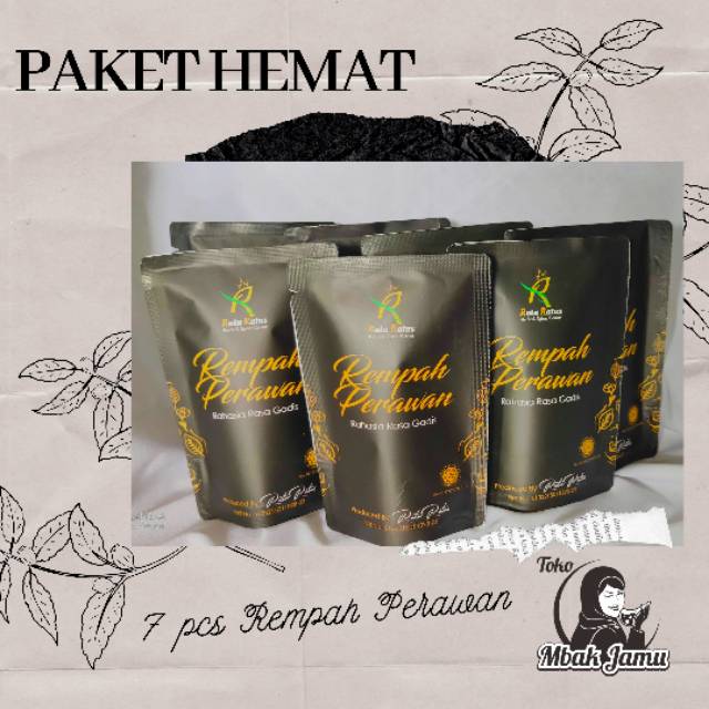 

Rempah Perawan Murah Paket Hemat isi 7 Original