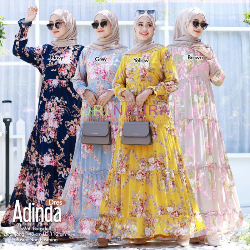 Adinda dress || dress motif || dress babydoll || babydoll motif || dress ceuty