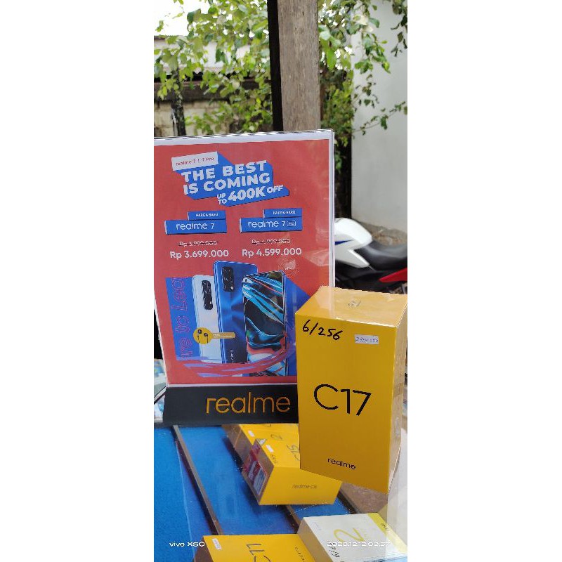 realme C17 ram 6gb/128gb