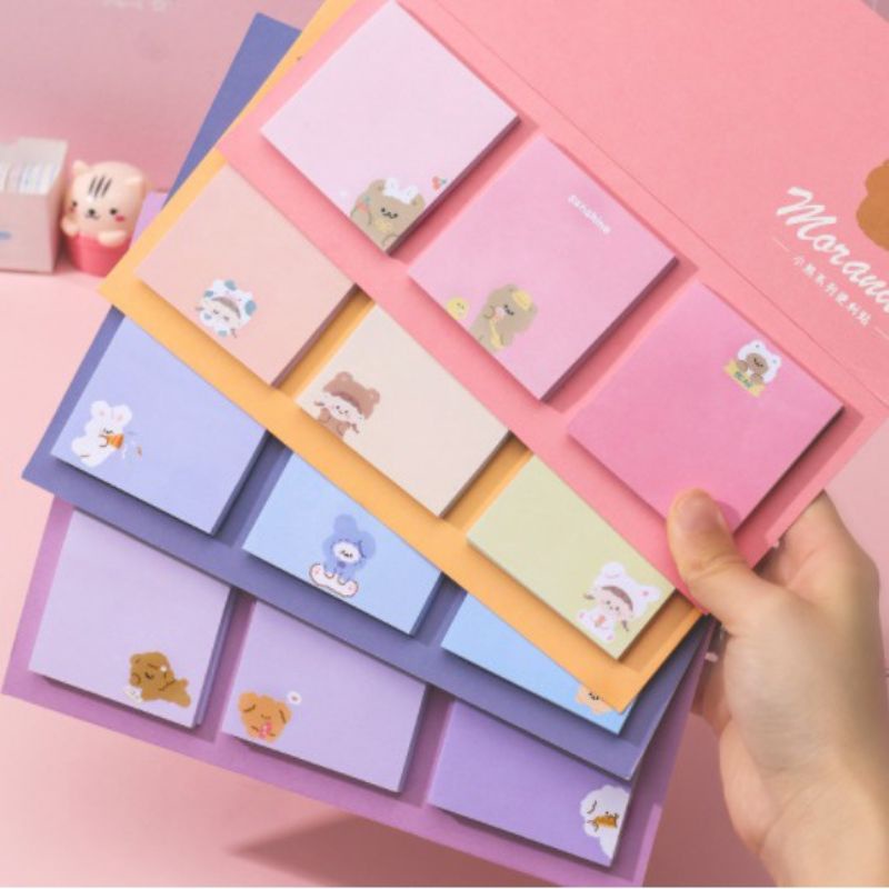 

Sticky Note Memo Pad Morandi 3in1