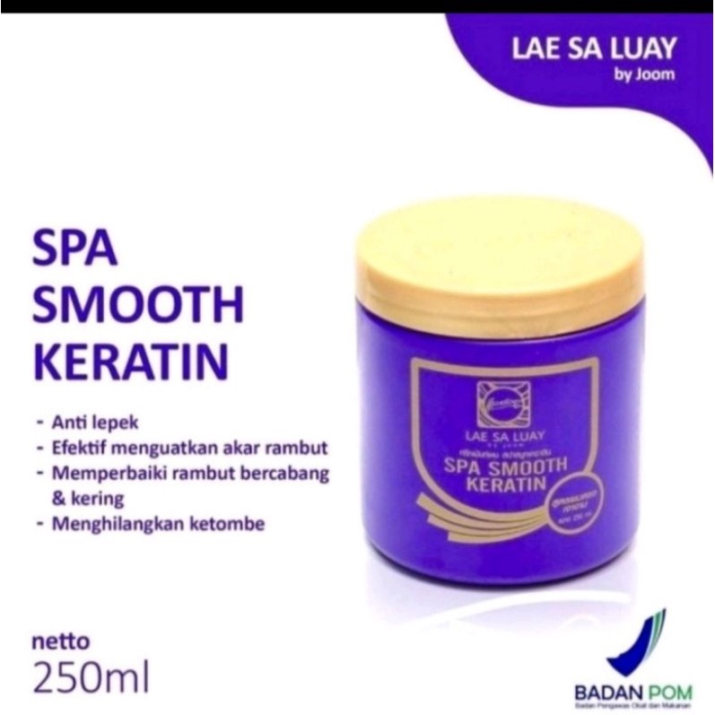 Lae sa luay Hair spa smooth / keratin masker rambut/HairMask