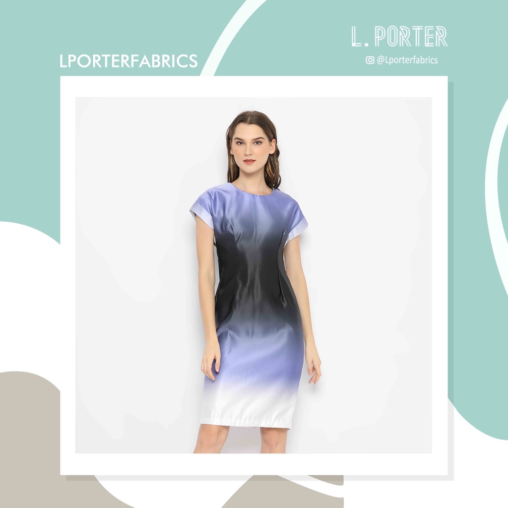 Special Price dress ombre navy,lavender dan black/dress wanita dewasa/dress tile/dress ombre/sale dr