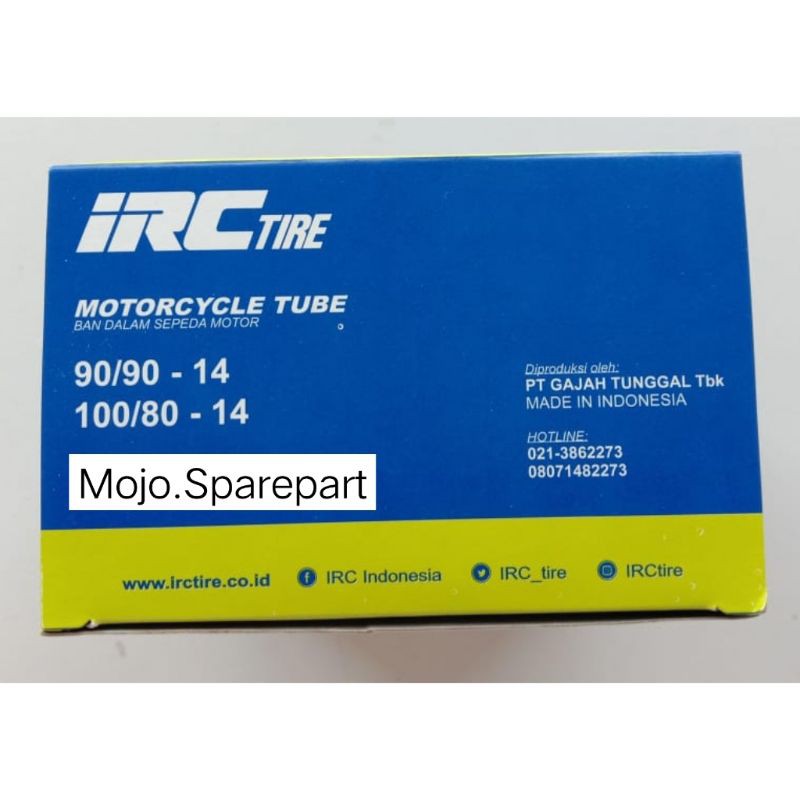 Ban Dalam 90/90-14 atau 100/80-14 Motor Matic Vario Beat Belakang Merk IRC