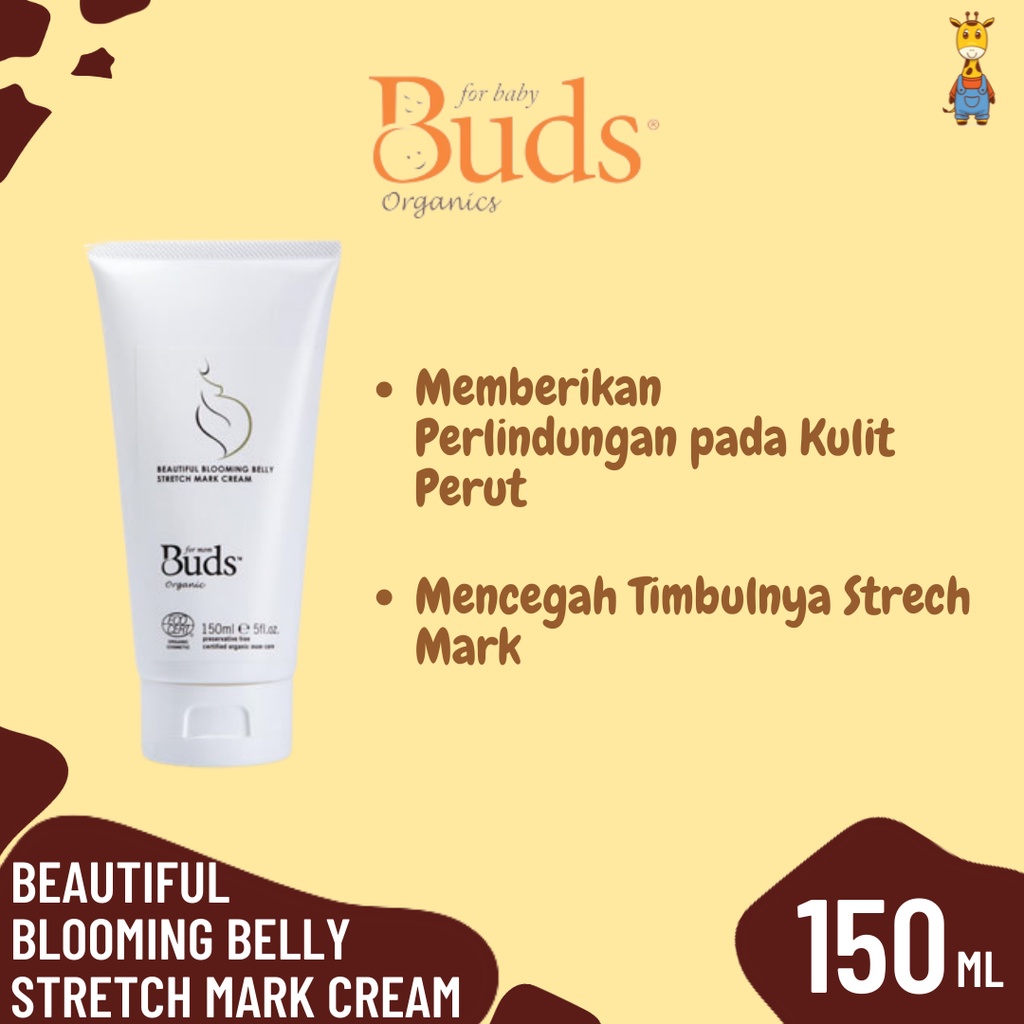 BUDS Beautiful Blooming Belly Stretch Mark Cream 150ml