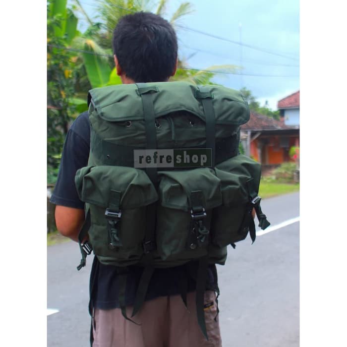 AM Tas Tempur Militer RPB Ransel Punggung Besar Tentara TNI RPB21KS