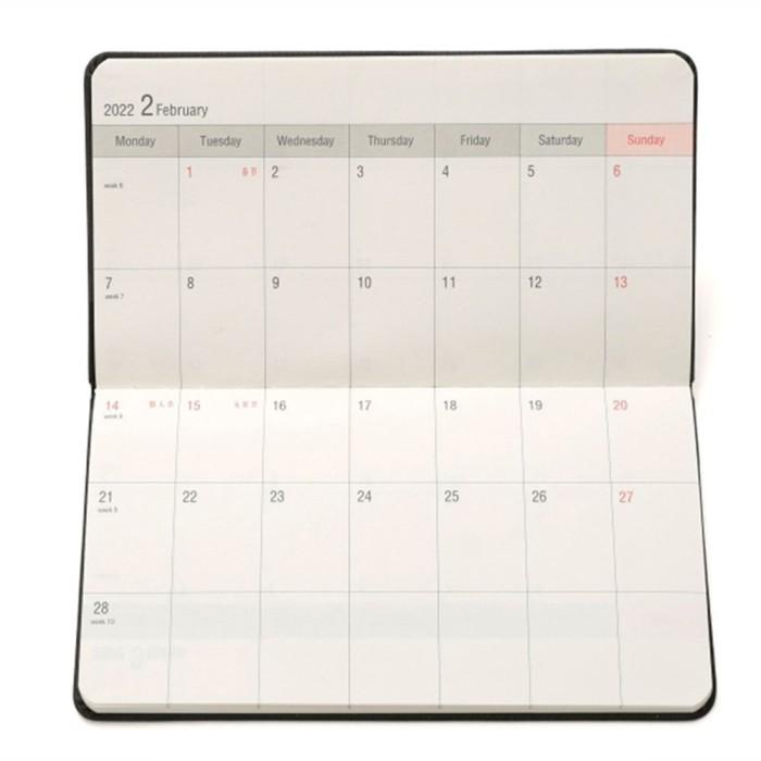 

[DS] Women 2022 Notebook Travel Agenda Planner Diary Notebook Porta