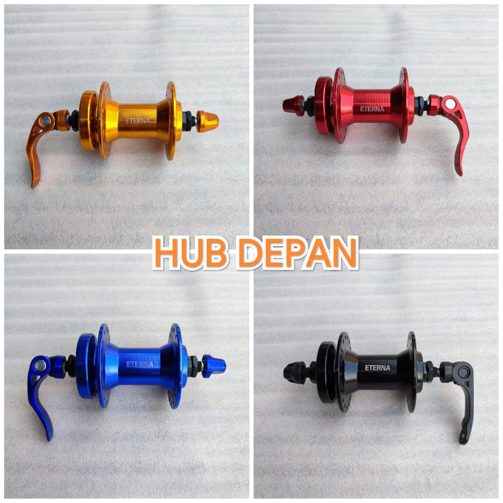 Hub Freehub CASSETTE SLOP Sepeda Lipat MTB Minion. BEARING JANGKRIK QR. 32 H. ETERNA