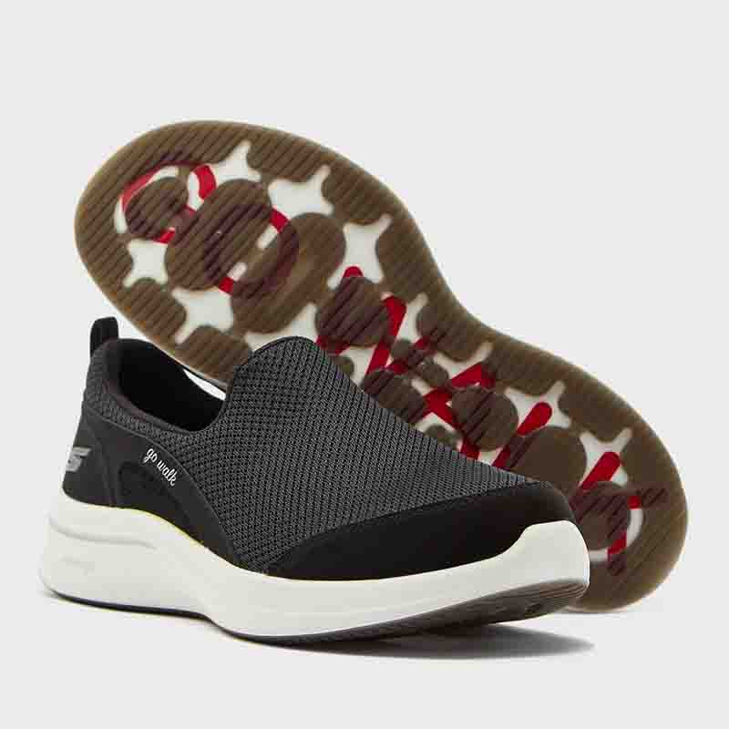 Skechers Go Walk Steady Black. Sepatu Wanita Original. 124109BKW