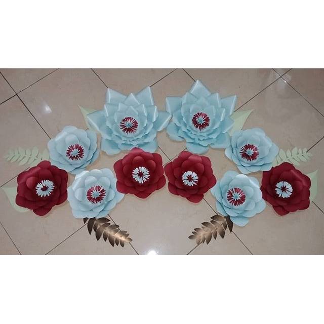 

Paperflowers ~ Hiasan bunga kertas (Request warna by chat)