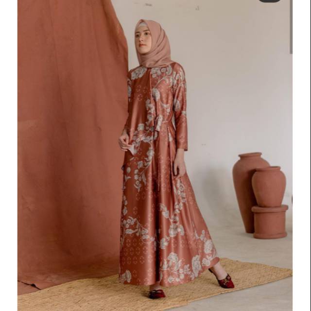 Gaharu dress clay size S by wearing klamby