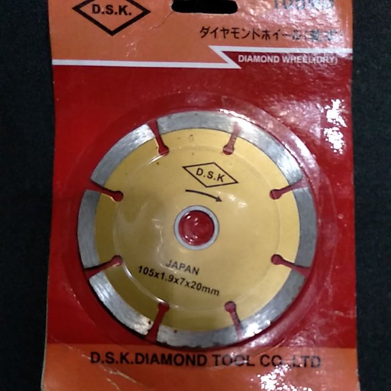 Mata Gerinda Potong keramik/beton 105mm