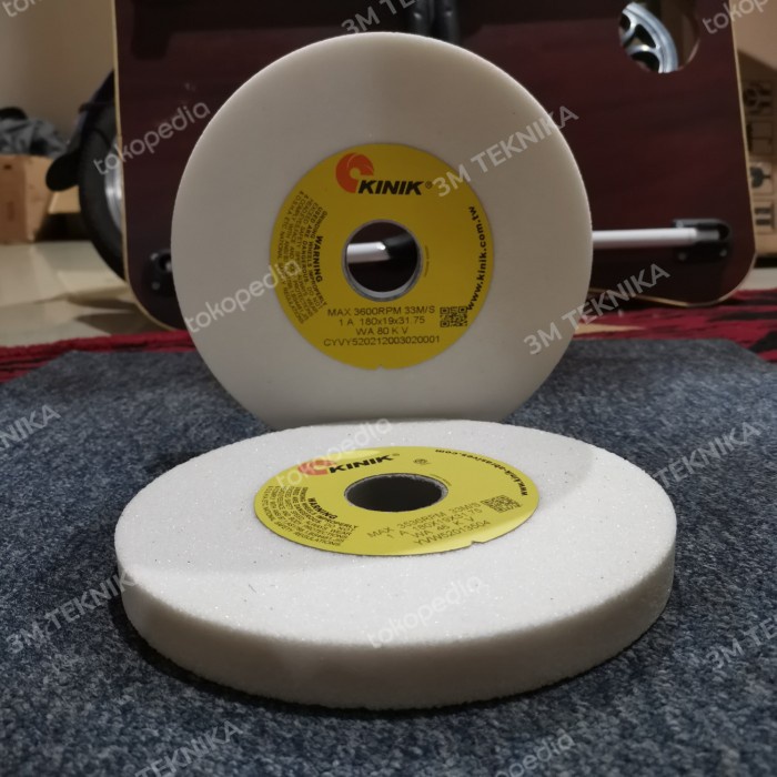 Kinik Batu Gerinda Duduk 7 inch Gurinda Asah 7" Grinding Wheel 180 mm - WA 120