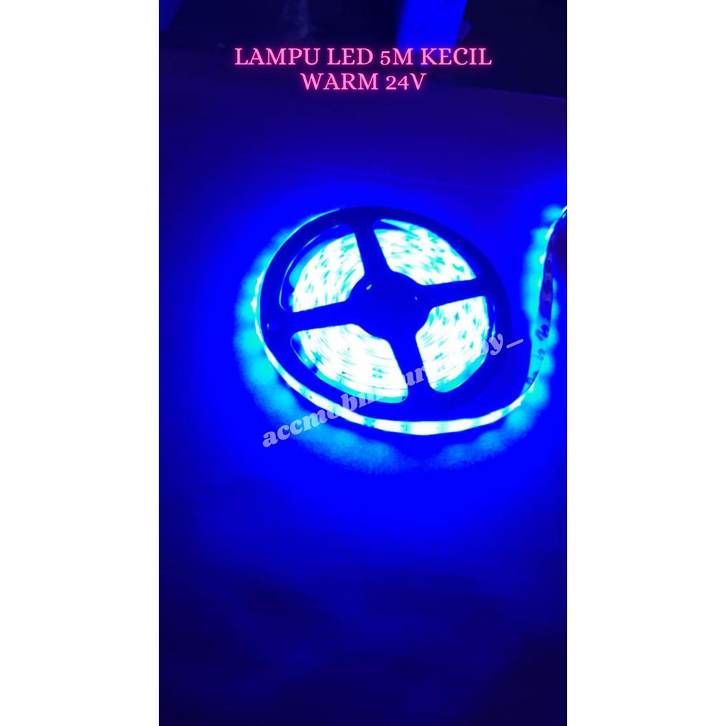 Led Strip Kecil 24v Waterproof Led 5 Meter